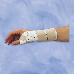 DeRoyal Thumb Splint DeRoyal® Medium / Large Hook and Loop Closure Off White