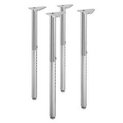 HON® Build Adjustable Post Legs, 22" to 34" High, 4/Pack