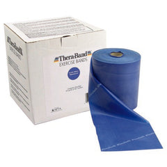 Fabrication Enterprises Exercise Resistance Band Thera-Band® Blue 5 Inch X 50 Yard X-Heavy Resistance