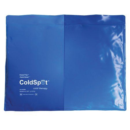 Fabrication Enterprises Cold Pack Relief Pak® ColdSpot™ General Purpose Standard 11 X 14 Inch Vinyl / Gel Reusable