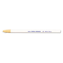 Dixon® China Marker, White, Dozen