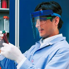Fisher Scientific Face Shield Splash Shield™ One Size Fits Most Full Length Disposable NonSterile