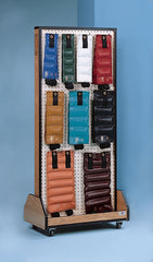 Hausmann Industries Weight Rack 2 Shelves, Laminate, 24 X 57 X 18 Inch,