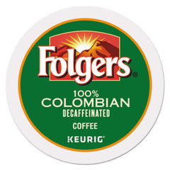 Folgers® 100% Colombian Decaf Coffee K-Cups, 24/Box