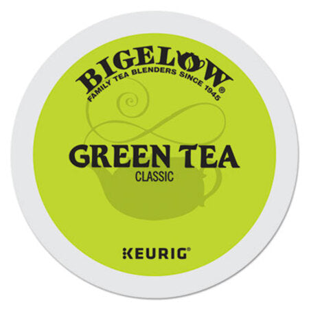 Bigelow® Green Tea K-Cup Pack, 24/Box, 4 Box/Carton