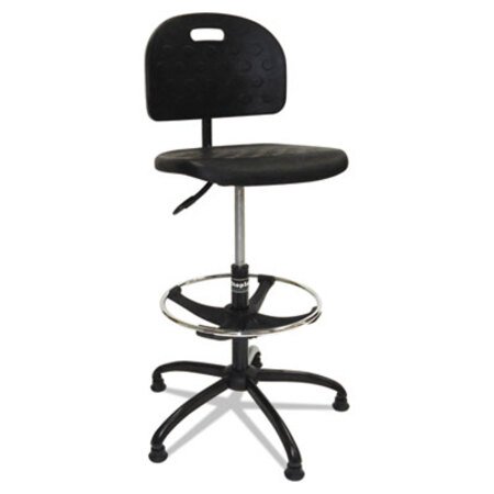 ShopSol™ Workbench Shop Chair, 32" Seat Height, Supports up to 250 lbs., Black Seat/Black Back, Black Base