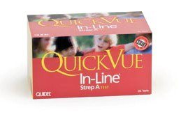 Quidel Control Swab Quickvue® In-Line® Strep A Test Positive Level / Negative Level 12 Swabs