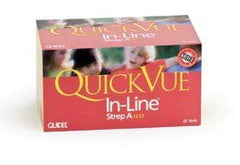 Quidel Control Swab Quickvue® In-Line® Strep A Test Positive Level / Negative Level 12 Swabs