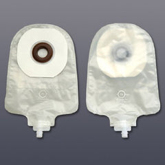 Hollister Urostomy Pouch Karaya 5 One-Piece System 12 Inch Length 1-3/4 Inch Stoma Drainable Pre-Cut