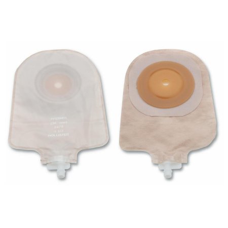 Hollister Urostomy Pouch Premier™ One-Piece System 9 Inch Length 2 Inch Stoma Drainable Trim To Fit