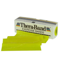 Fabrication Enterprises Exercise Resistance Band Thera-Band® Yellow 5 Inch X 6 Yard X-Light Resistance