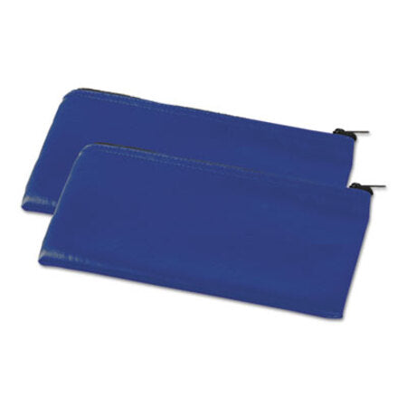 Universal® Zippered Wallets/Cases, 11 x 6, Blue, 2 per pack