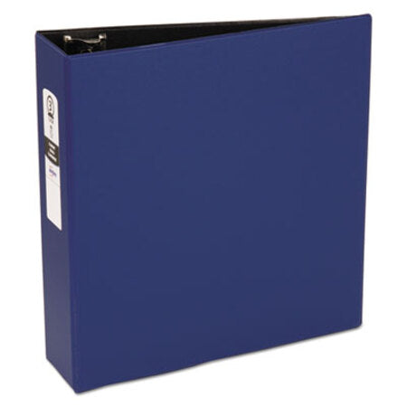 Avery® Economy Non-View Binder with Round Rings, 3 Rings, 3" Capacity, 11 x 8.5, Blue, (3601)