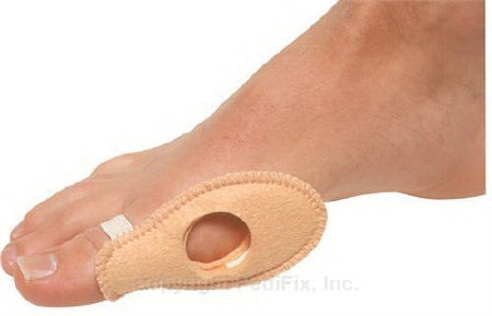 Pedifix Bunion Shield Felt Bunion Shield™ One Size Fits Most Pull-On Left or Right Foot