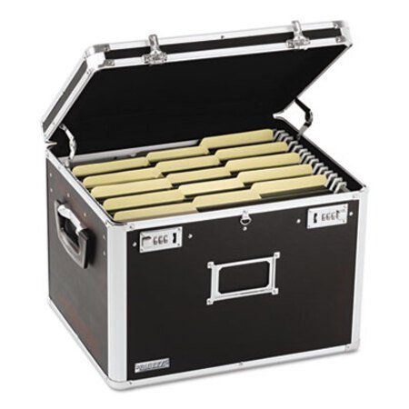 Vaultz® Locking File Chest with Adjustable File Rails, Letter/Legal Fi ...