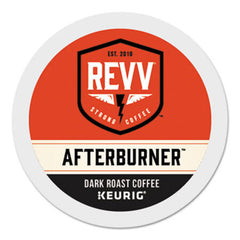 revv® AFTERBURNER K-Cup, Dark Roast, K-Cup, 24/Box