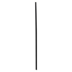 Boardwalk® Cocktail Straws, 8", Black, 5000/Carton