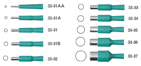 Miltex Biopsy Punch Dermal 1.5 mm OR Grade - M-310938-4622 - Box of 50