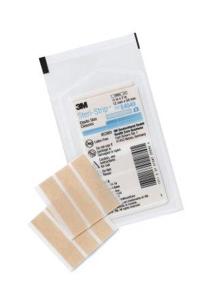 Skin Closure Strip Steri-Strip Elastic 1/2 X 2 Inch Nonwoven Material Flexible Strip Tan