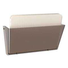 Lagasse Chart Holder Deflecto® Brown 1 Pocket Top Opening