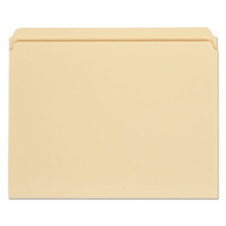 Universal® Top Tab Manila File Folders, Straight Tab, Letter Size, 11 pt. Manila, 100/Box