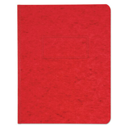 Universal® Pressboard Report Cover, Prong Clip, Letter, 3" Capacity, Executive Red