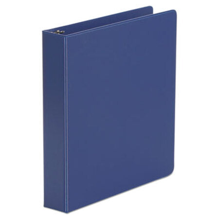 Universal® Economy Non-View Round Ring Binder, 3 Rings, 1.5" Capacity, 11 x 8.5, Royal Blue