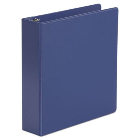 Universal® Economy Non-View Round Ring Binder, 3 Rings, 2" Capacity, 11 x 8.5, Royal Blue