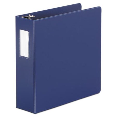 Universal® Economy Non-View Round Ring Binder, 3 Rings, 3" Capacity, 11 x 8.5, Royal Blue