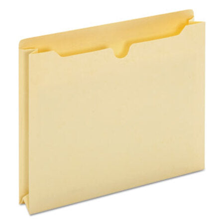 Economical Manila File Jackets, Straight Tab, Letter Size, Manila, 50/Box