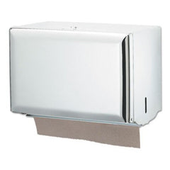 San Jamar® Singlefold Paper Towel Dispenser, 10.75 x 6 x 7.5, White