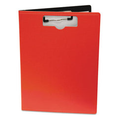 Mobile OPS® Portfolio Clipboard With Low-Profile Clip, 1/2" Capacity, 8 1/2 x 11, Red