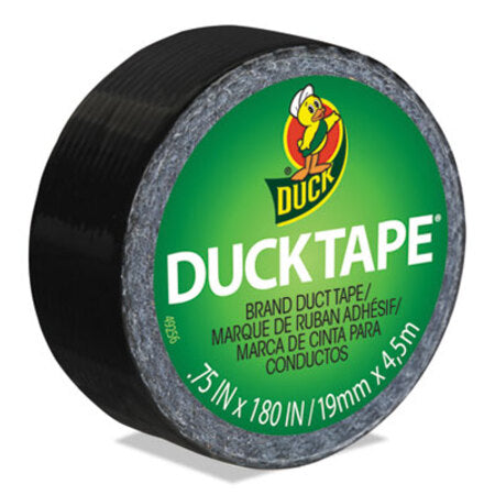 Duck® Ducklings, 1" Core, 0.75" x 15 ft, Black