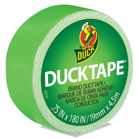 Duck® Ducklings, 1" Core, 0.75" x 15 ft, Lime