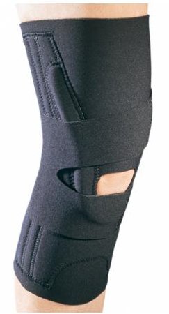 DJO Lateral Knee Stabilizer ProCare® 2X-Large Hook and Loop Strap Closure 26-1/2 to 29-1/2 Inch Thigh Circumference / 19 to 21 Inch Knee Circumference / 20 to 22 Inch Calf Circumference Right Knee