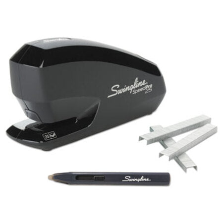Swingline® Speed Pro 25 Electric Staplers Value Pack , 25-Sheet Capacity, Black