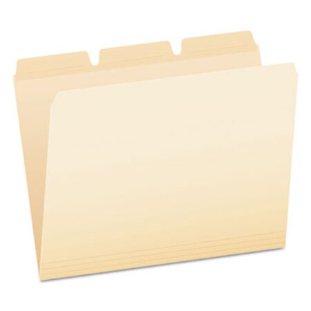Pendaflex® Ready-Tab Reinforced File Folders, 1/3-Cut Tabs, Letter Size, Manila, 50/Pack
