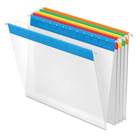 Pendaflex® Poly Hanging Folders, Letter Size, 1/5-Cut Tab, Assorted, 25/Box