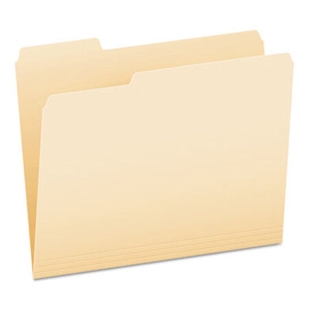 Pendaflex® Manila File Folders, 1/3-Cut Tabs, Letter Size, 100/Box