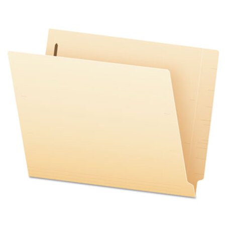 Pendaflex® Manila End Tab Expansion Folders with Two Fasteners, 14-pt., 2-Ply Straight Tabs, Letter Size, 50/Box