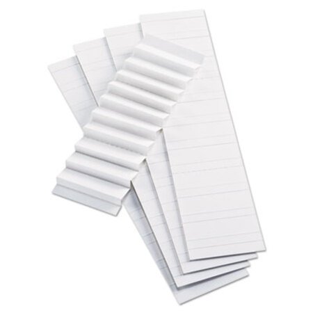 Pendaflex® Blank Inserts For Hanging File Folder 42 Series Tabs, 1/5-Cut Tabs, White, 2" Wide, 100/Pack