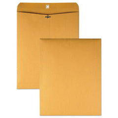 Quality Park™ Clasp Envelope, #14 1/2, Square Flap, Clasp/Gummed Closure, 11.5 x 14.5, Brown Kraft, 100/Box