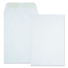 Quality Park™ Catalog Envelope, #1, Squar Flap, Gummed Closure, 6 x 9, White, 500/Box