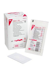 3M Adhesive Dressing 3M™ Medipore™ 2-3/8 X 4 Inch Soft Cloth Rectangle White Sterile