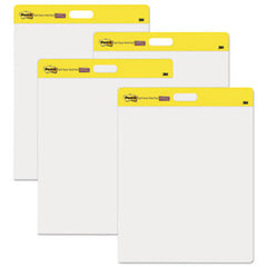 Post-it® Easel Pads Super Sticky Self-Stick Wall Pad, 20 x 23, White, 20 Sheets, 4/Carton