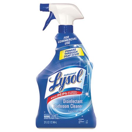 Professional LYSOL® Brand Disinfectant Bathroom Cleaner, 32 oz Spray Bottle