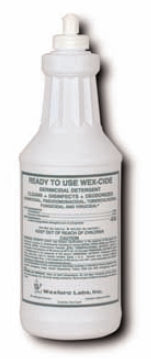 Wexford Labs Wex-Cide Surface Disinfectant Cleaner Quaternary Based Liquid 1 Quart Bottle Citrus Scent NonSterile - M-316478-3428 - Each