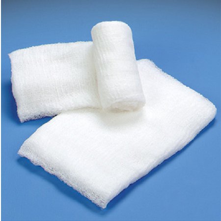 DeRoyal Fluff Bandage Roll Fluftex™ Gauze 6-Ply 4-1/2 Inch X 4-1/10 Yard Roll Shape Sterile