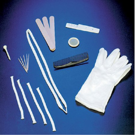 DeRoyal Infection Control Glove One Size Fits Most Cotton White NonBeaded Cuff NonSterile - M-317281-2714 - Case of 50