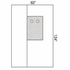 O&M Halyard Inc Cardiovascular Drape Femoral Angiography Drape 82 W X 124 L Inch Sterile